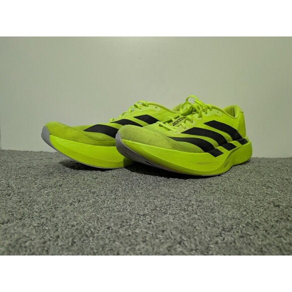 Adidas Adizero EVO SL Running Shoes Mens 10.5 Lucid Lemon - Picture 3 of 16